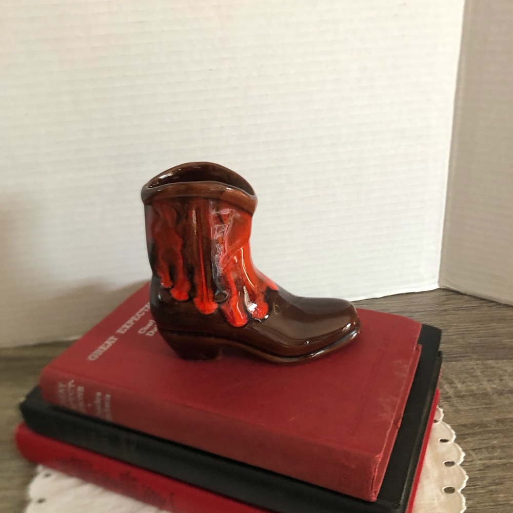 Vtg Bruce Peninsula Souvenir Cowboy Boot